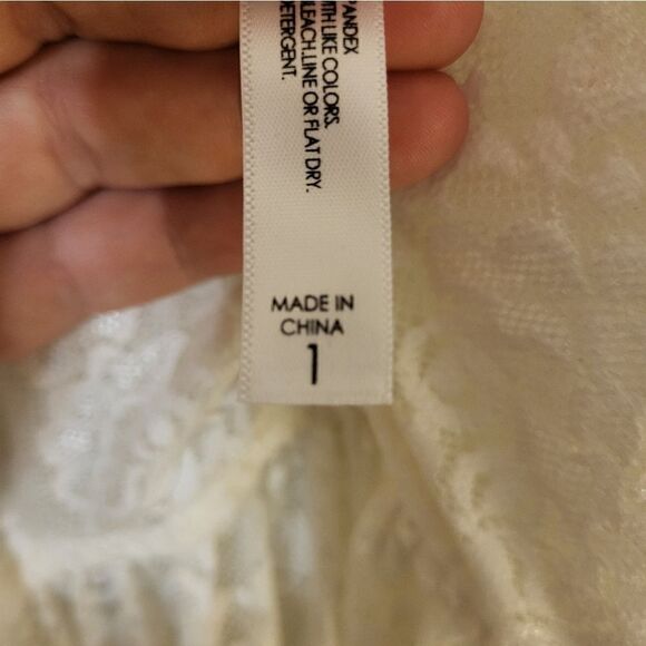 NWOT Torrid Curve white lace babydoll - Picture 5 of 9